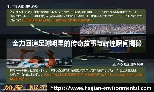 全力回追足球明星的传奇故事与辉煌瞬间揭秘
